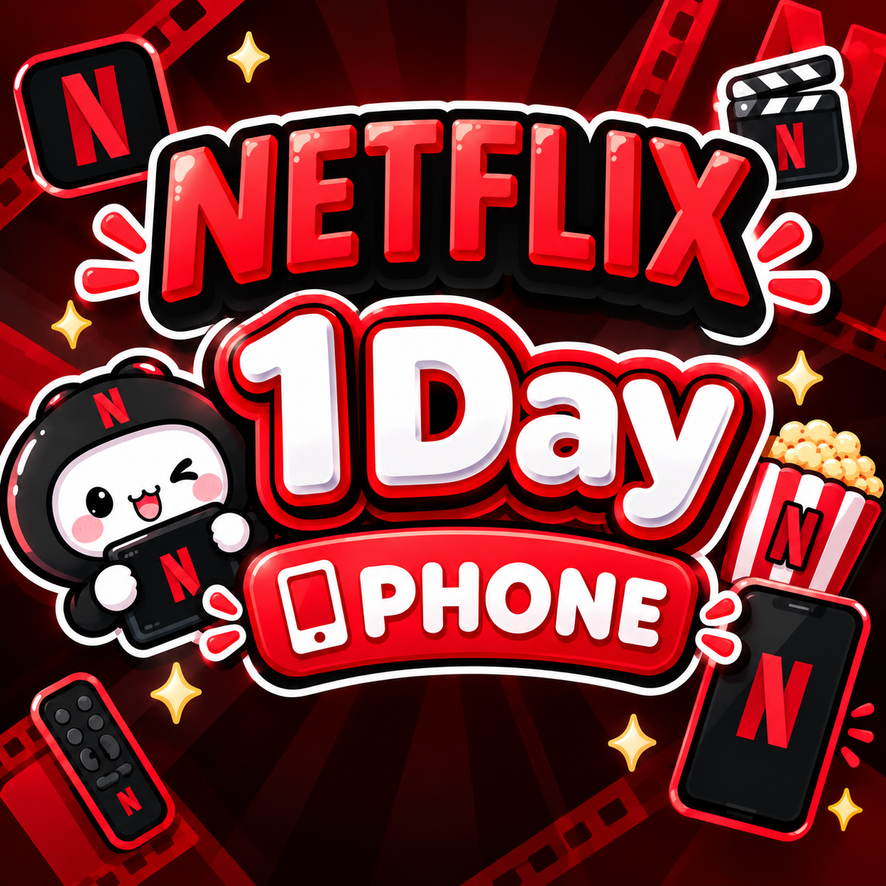 NETFLIX 1 DAYS PHONE